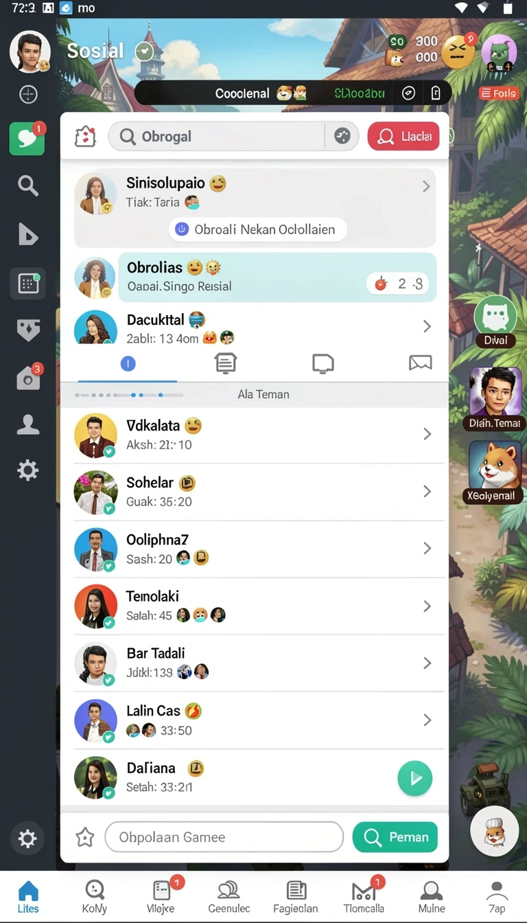 77singa - Screenshot menampilkan berbagai pilihan permainan yang tersedia.