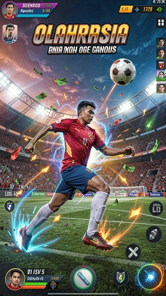 anoboy - Menu gameplay interaktif yang memudahkan navigasi.