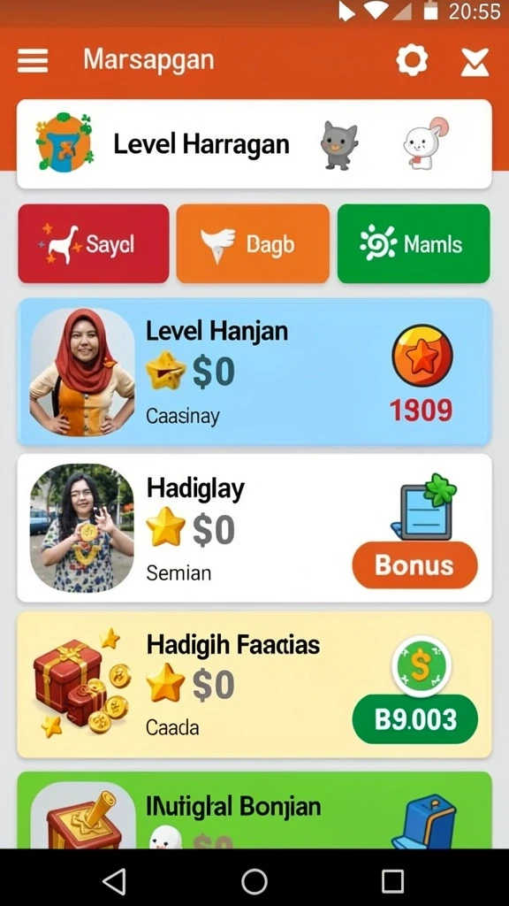 api5000 - Tangkapan layar menampilkan mode multiplayer yang seru.