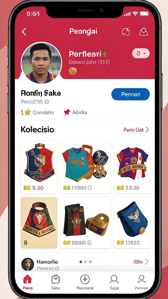 calo288 - Tampilan antarmuka yang ramah pengguna.