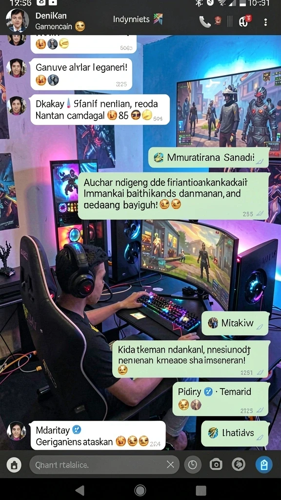 gim999 - Screenshot 2: Menunjukkan peta luas yang bisa dijelajahi.