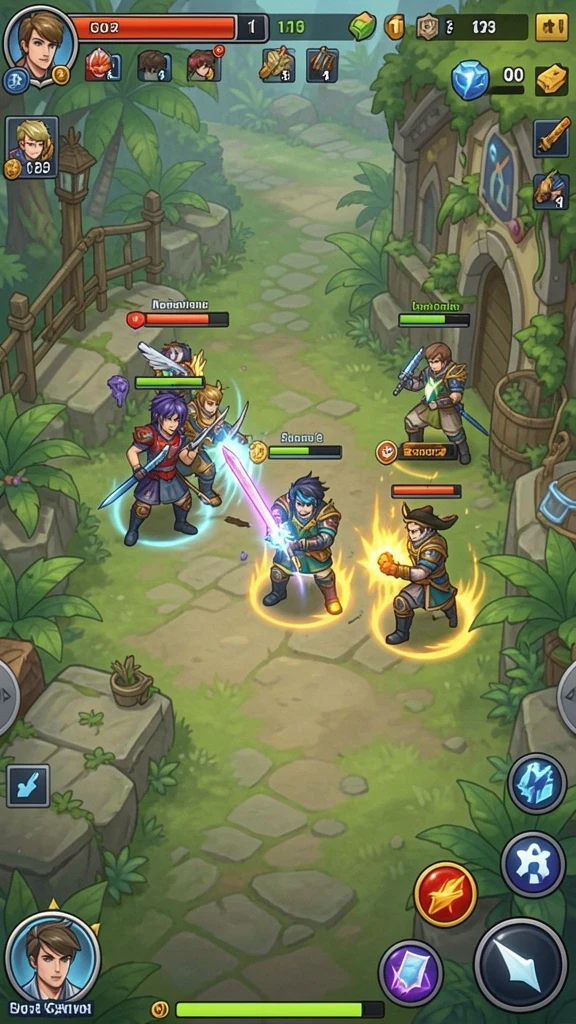 hao788 - Visual dunia game yang luas dan penuh warna.