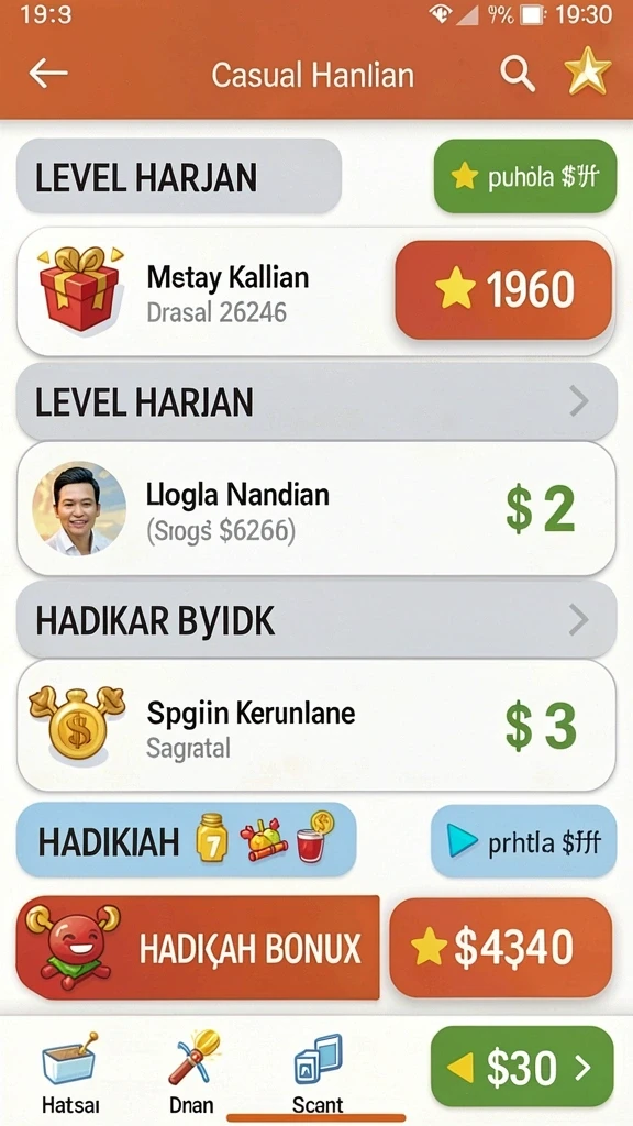 jj62 - Mode permainan yang variatif dan menarik.