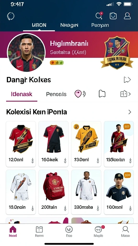 kenzo188 - Tampilan antarmuka yang sederhana dan user-friendly.
