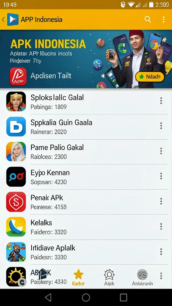 ollo4d - Tampilan antarmuka yang menarik dan mudah digunakan.