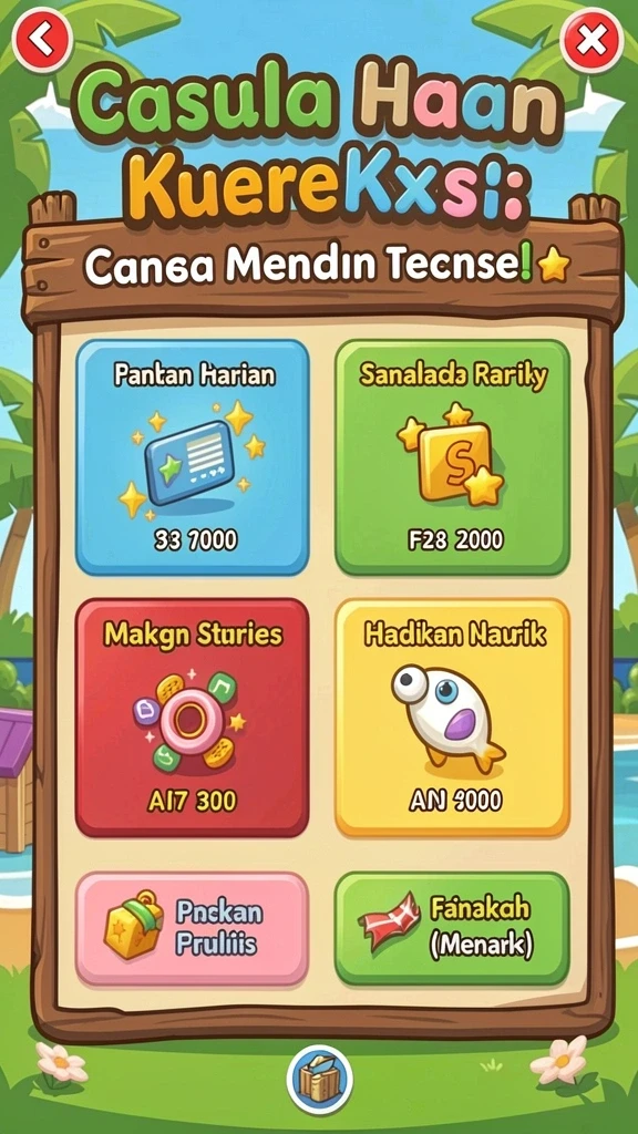 panen138 - Screenshot menampilkan karakter utama dengan latar belakang yang indah.