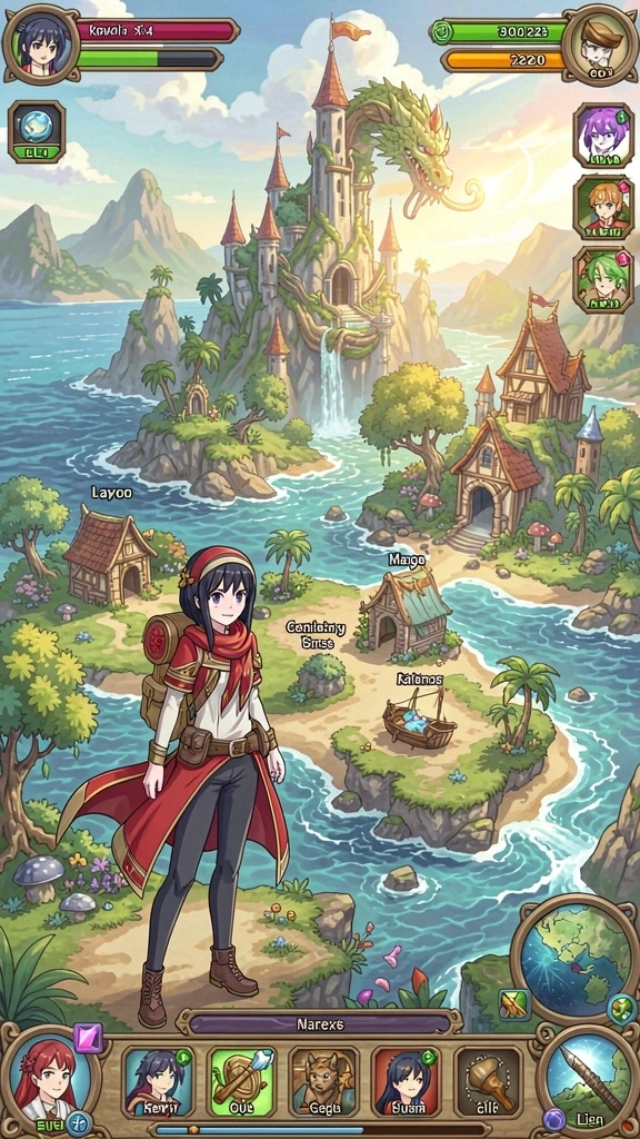 ri889 - Sistem leveling yang memberikan tantangan dan reward.