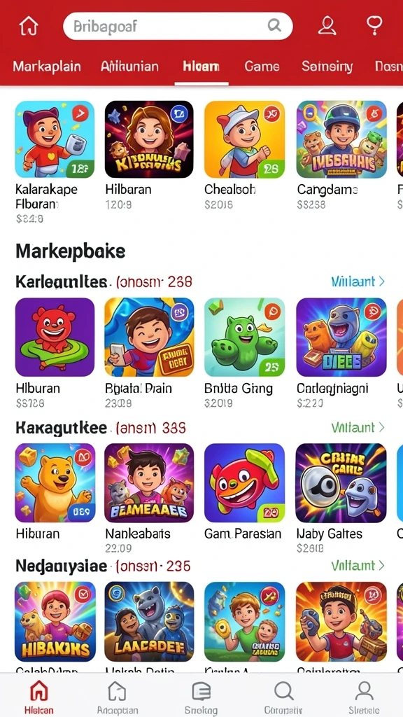 topdomino - Tampilan antarmuka yang sederhana dan user-friendly.
